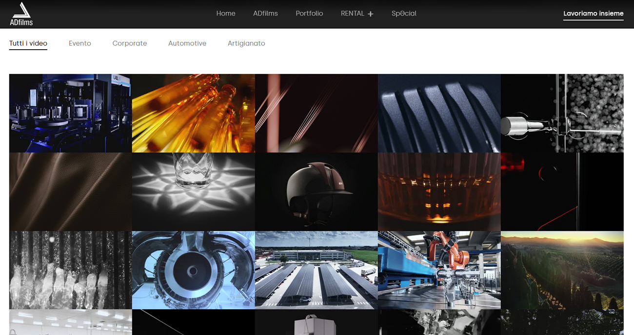 Sito web ADfilms